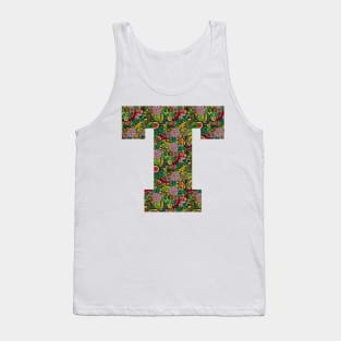 Capital letter T Tank Top